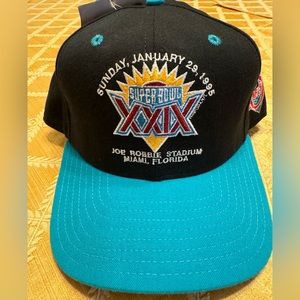 RARE with TAGS !!! New Era Limited edition 1995 Super Bowl Hat !!! brand new !!!